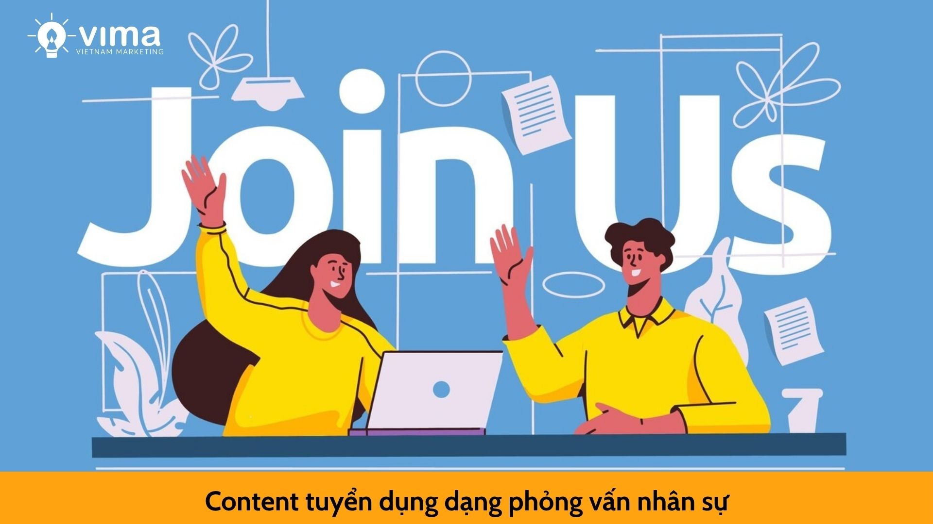 Content tuyển dụng dạng phỏng vấn nhân sự
